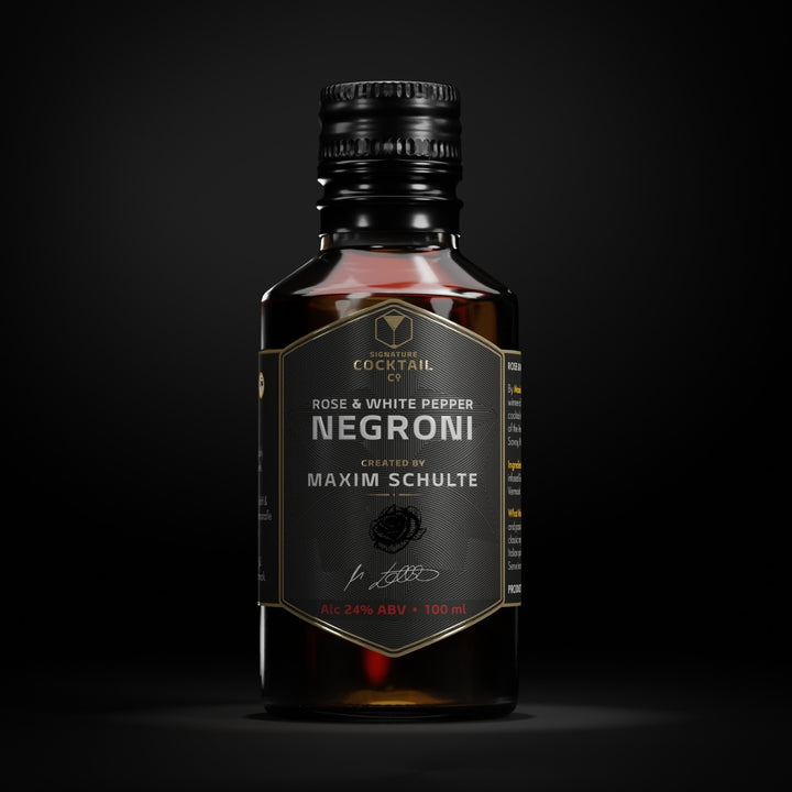 Rose & White Pepper Negroni 100ml